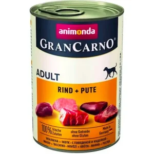 ANIMONDA GranCarno Adult wołowina z indykiem 400g