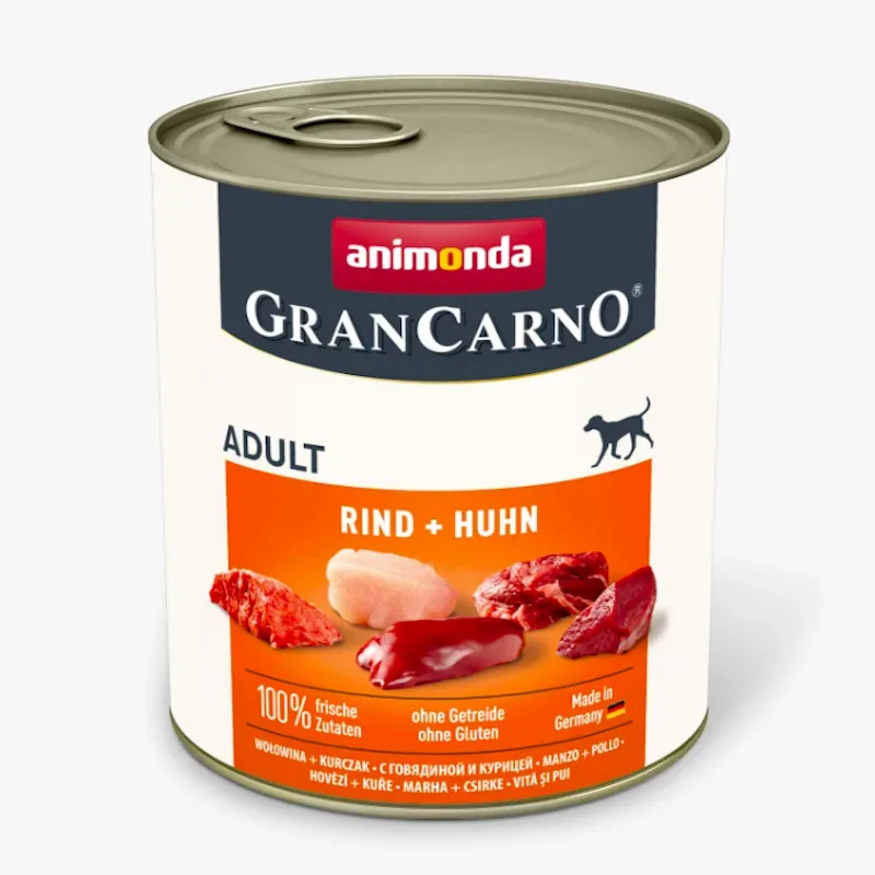 ANIMONDA GranCarno Adult Wołowina z Kurczakiem 800g