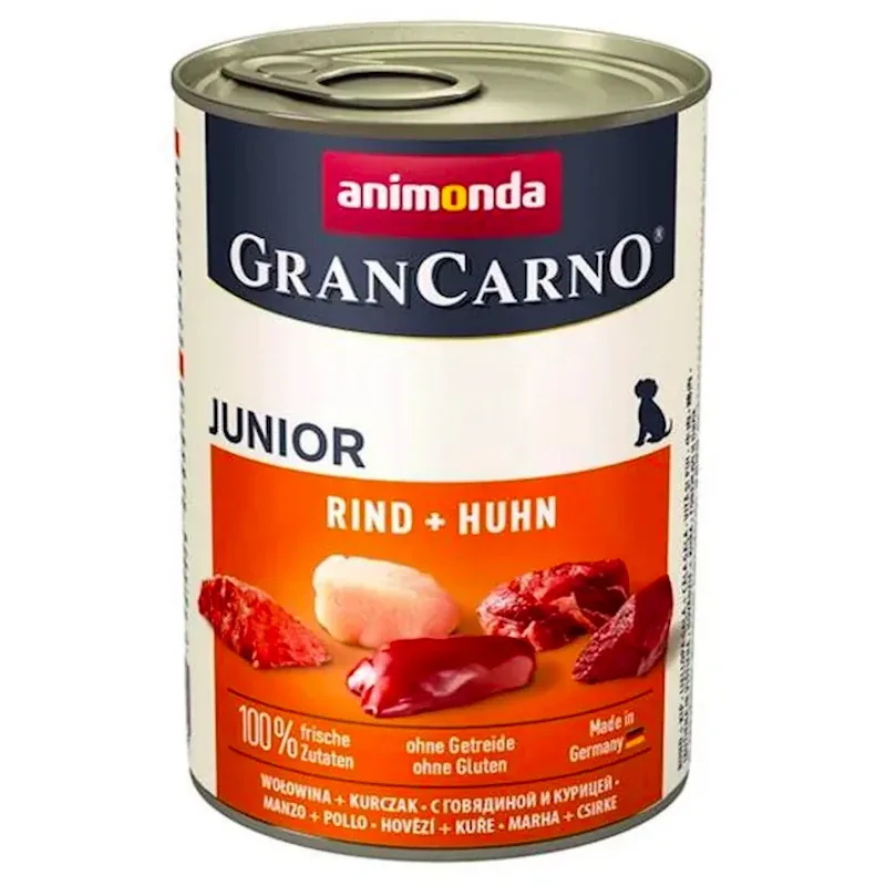 ANIMONDA GranCarno Junior wołowina i kurczak 400g