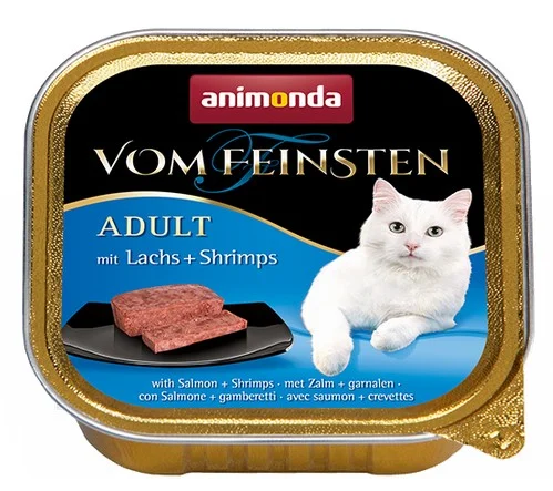 ANIMONDA KOT 100g V.FEINSTEN ŁOSOŚ , KREWETKI tacka/32 - Image 2