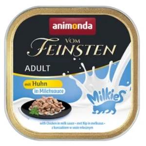 ANIMONDA KOT 100g V.FEINSTEN MILKY KURA z FARSZEM MLECZNYM tacka/32