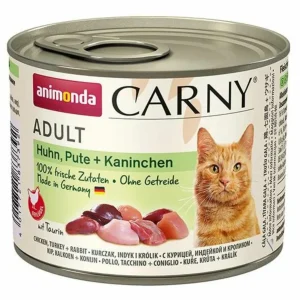 ANIMONDA kot Carny Adult Kurczak, indyk, królik 200g