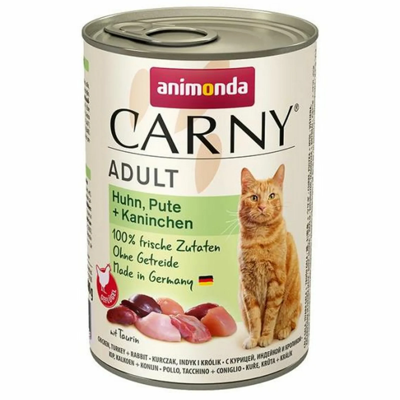 ANIMONDA kot Carny Adult Kurczak, indyk, królik 400g