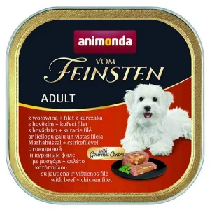 ANIMONDA pies Vom Feinsten Adult Wołowina, kurczak 150g