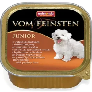 ANIMONDA pies Vom Feinsten Junior Wątróbka drobiowa 150g
