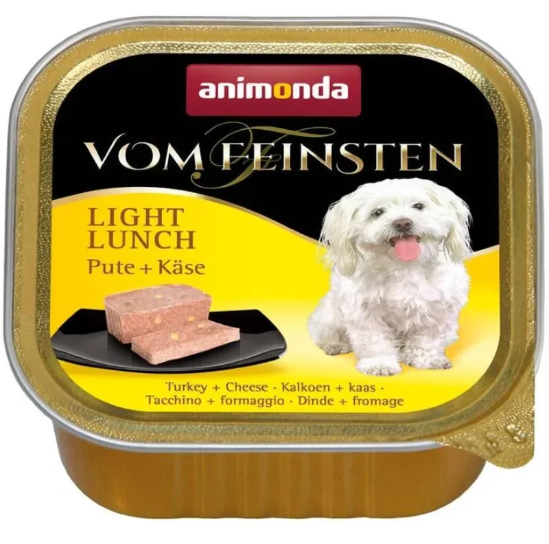 ANIMONDA pies Vom Feinsten Light Indyk z serem 150g