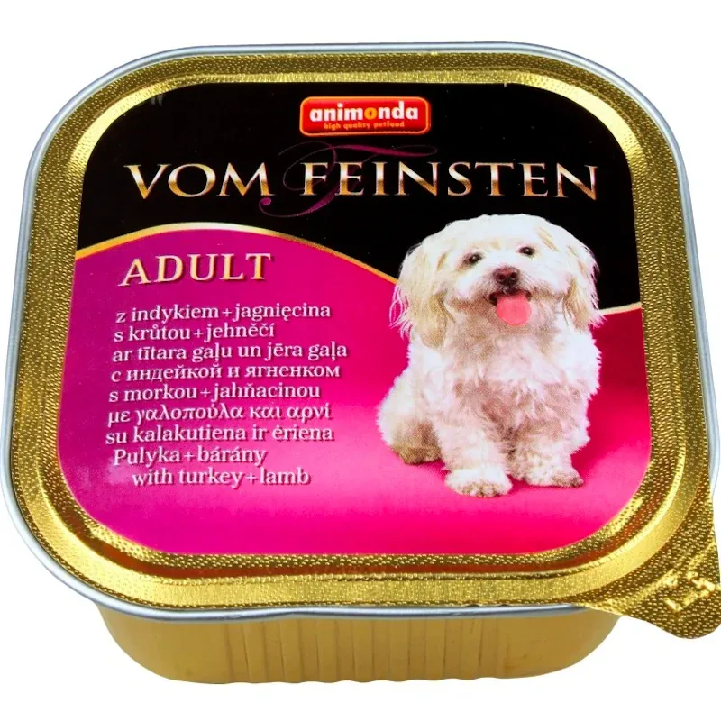 ANIMONDA Vom Feinsten Adult Indyk i Jagnięcina 150g