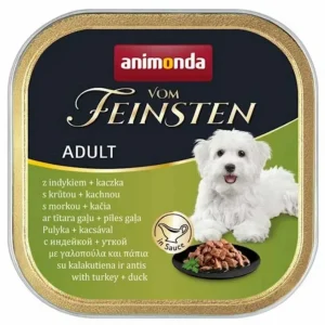 ANIMONDA Vom Feinsten Adult Indyk, Kaczka w sosie 150g