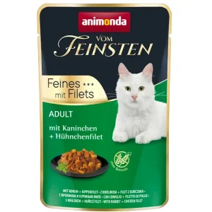 ANIMONDA Vom Feinsten Adult Królik, filet z kurczaka 85g
