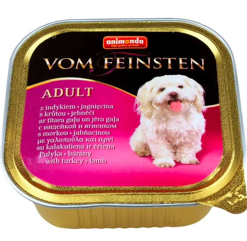 ANIMONDA Vom Feinsten Adult z indykiem i jagnięciną 150g
