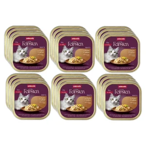 ANIMONDA Vom Feinsten Adult z kurczakiem + wątróbka w galaretce 24x85g