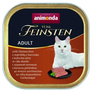 ANIMONDA Vom Feinsten Classic Cat smak: z wątróbką drobiową 100g