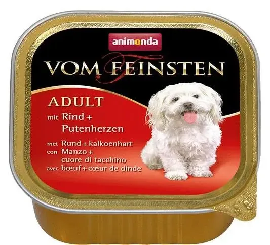 ANIMONDA Vom Feinsten CLASSIC wołowina i serca indycze 150g