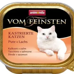 ANIMONDA Vom Feinsten KASTRAT Indyk Łosoś 100g