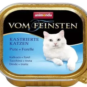 ANIMONDA Vom Feinsten KASTRAT Indyk Pstrąg 100g