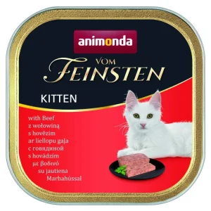 ANIMONDA Vom Feinsten Kitten smak: z wołowiną 100g