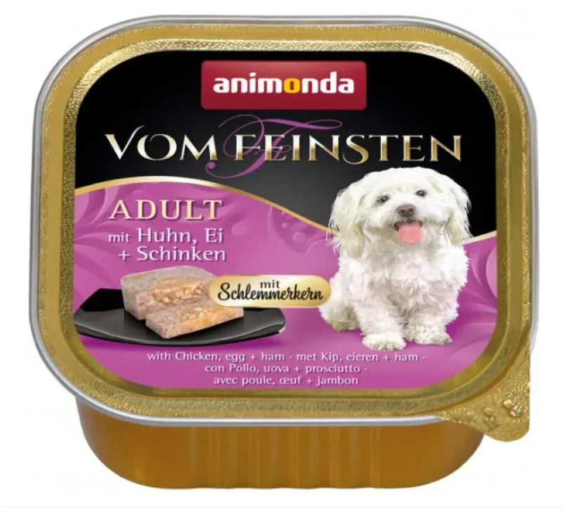 ANIMONDA Vom Feinsten Kurczak, jaja, szynka 150g