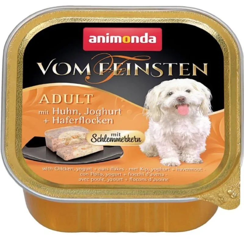 ANIMONDA Vom Feinsten Kurczak, jogurt, płatki owsiane 150g