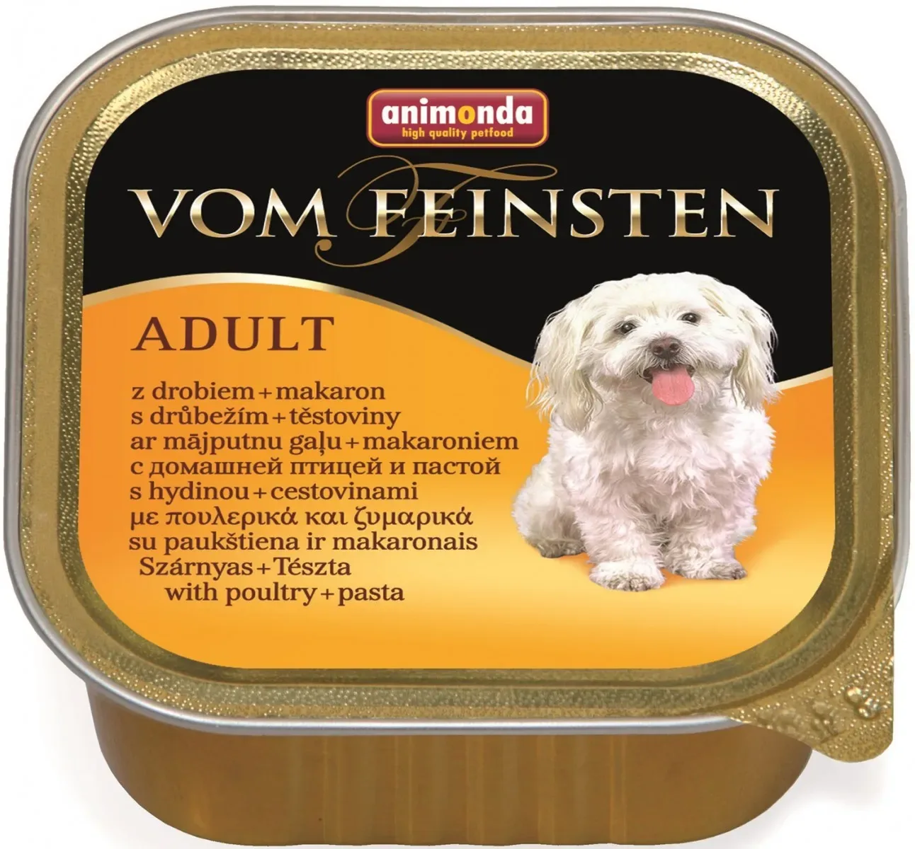 ANIMONDA Vom Feinsten MENUE drób makaron 150g