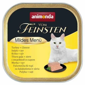 ANIMONDA Vom Feinsten Mildes Menu Indyk i Ser 100g