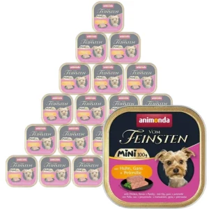 ANIMONDA Vom Feinsten mini adult kurczak/gęś/pietruszka 32x100g