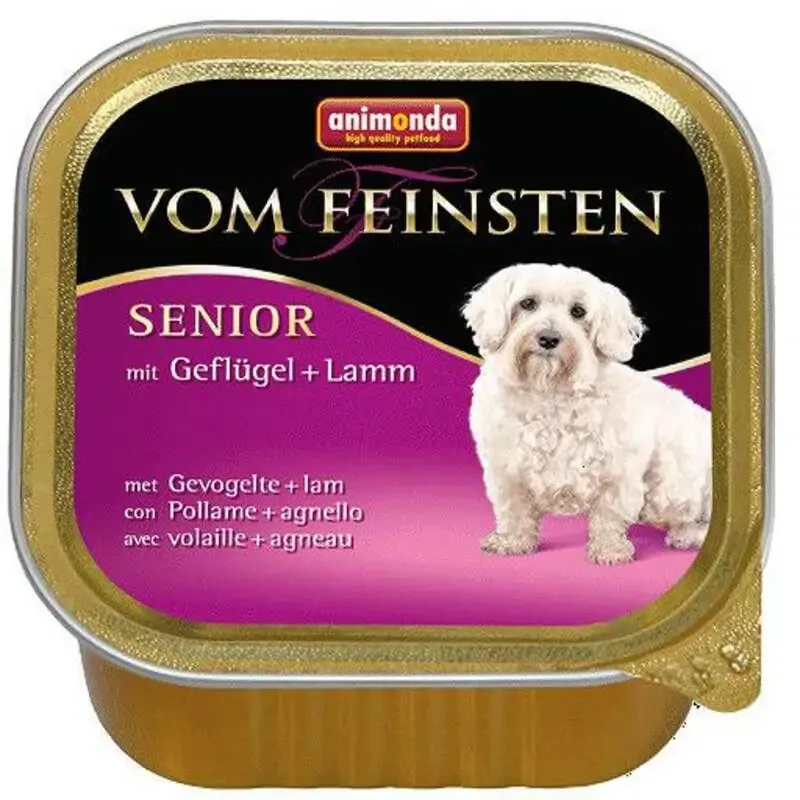 ANIMONDA Vom Feinsten SENIOR drób z jagnięciną 150g