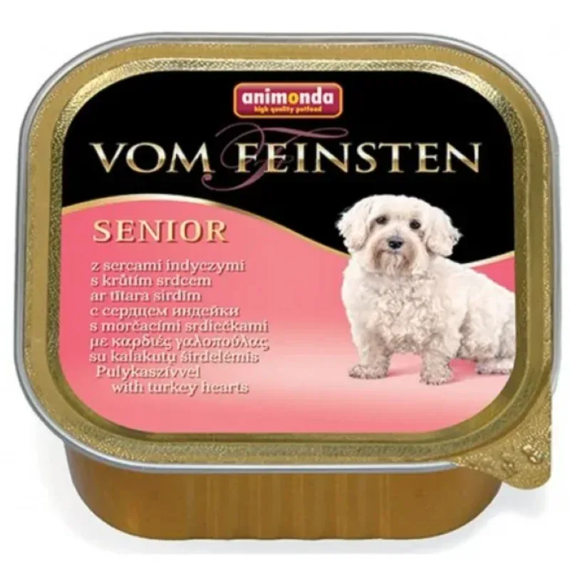 ANIMONDA Vom Feinsten Senior Serca indyka 150g