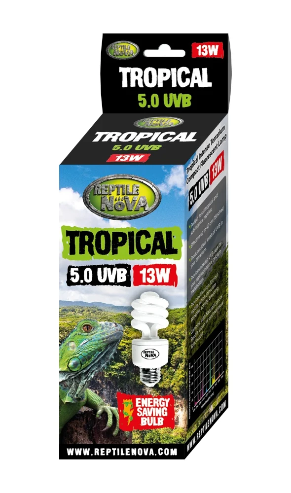 ANV Żarówka UVB do terrarium 13W 5.0UVB Tropical - Image 2