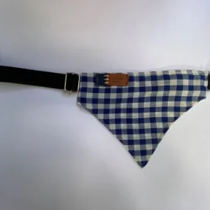 Apaszka – bandana dla psa w kratkę