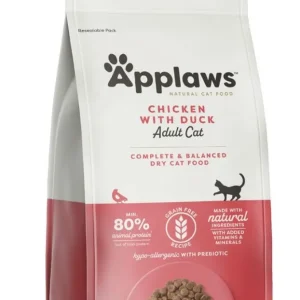 Applaws Adult Chicken with Extra Duck Sucha Karma dla kota 7,5kg