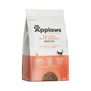 Applaws Adult Chicken with Extra Salmon Sucha Karma dla kota 400g