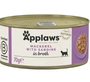 Applaws Cat Makrela i sardynki 70g PUSZKA