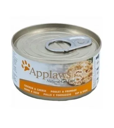 Applaws puszka dla kota Kurczak i Ser 156g