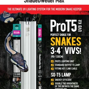 ARCADIA lampa ProT5 1x14W ze świetlówką Shade Dweller-Max 2,5% UVB