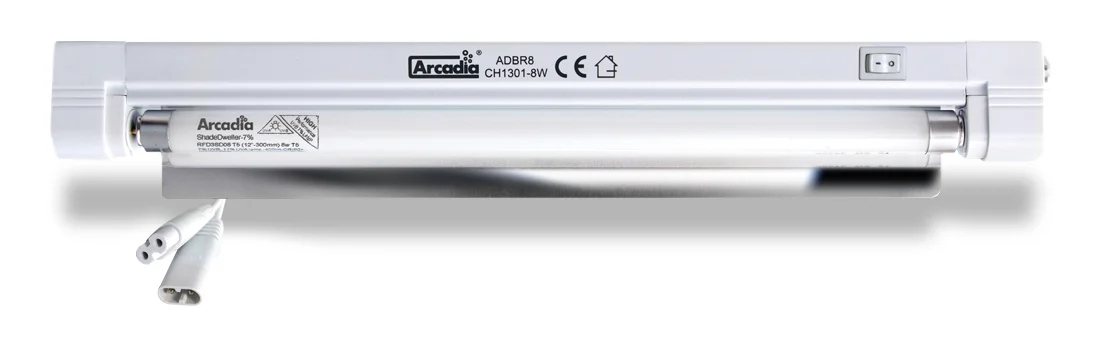 ARCADIA zestaw oprawa T5 1x8W MINI+ świetlówka 8W do wyboru - Image 2