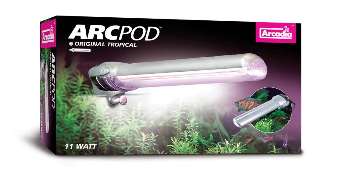 ARCADIA Zestaw oświetleniowy ARCPOD 11W + lampa Oryginal Tropical IP67