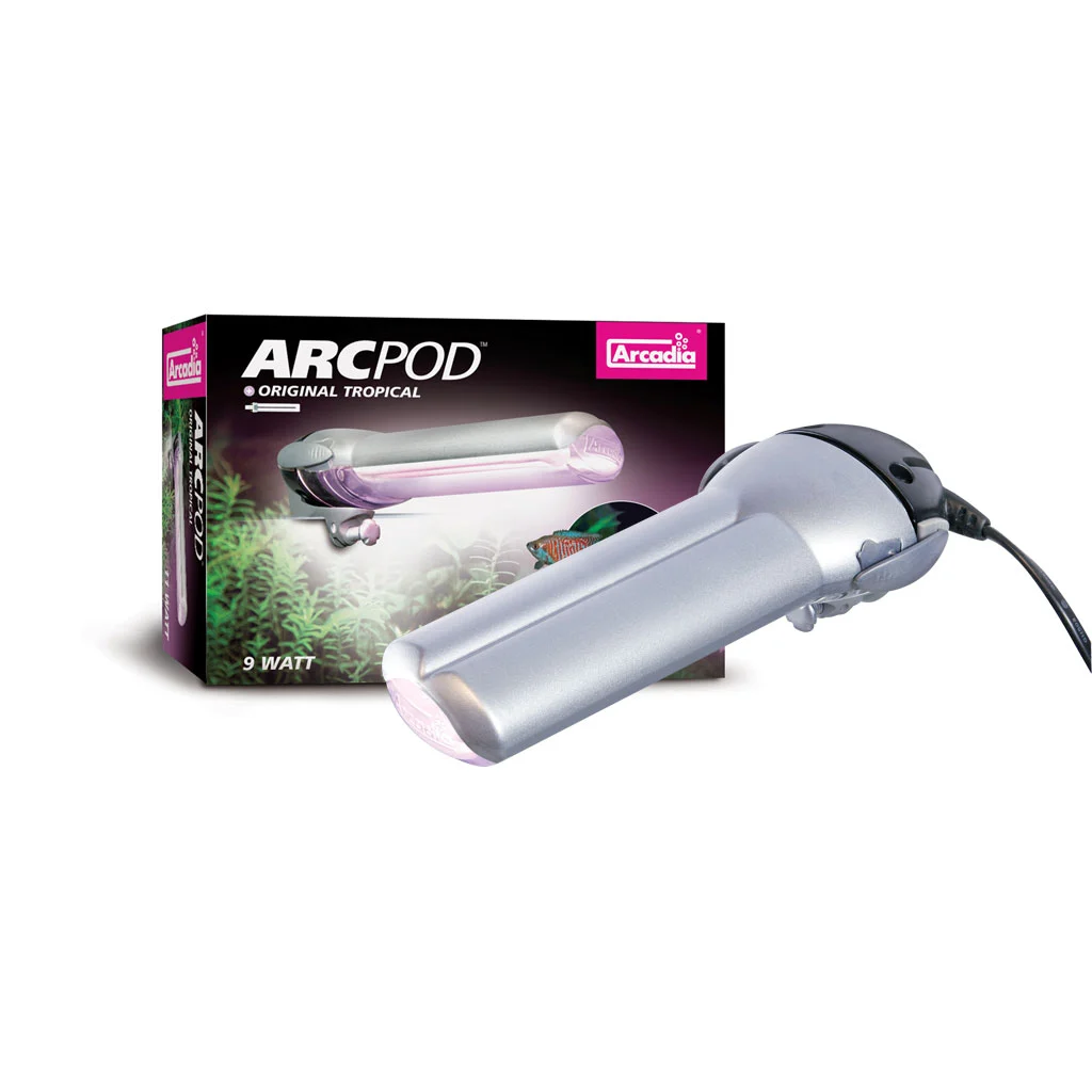 ARCADIA Zestaw oświetleniowy ARCPOD 9W + lampa Oryginal Tropical IP67