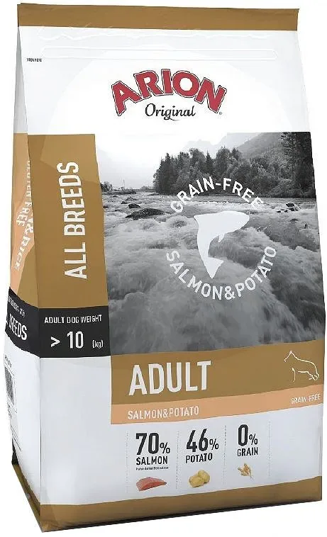 ARION Original Pies Adult GRAIN FREE Salmon & Potato 3kg