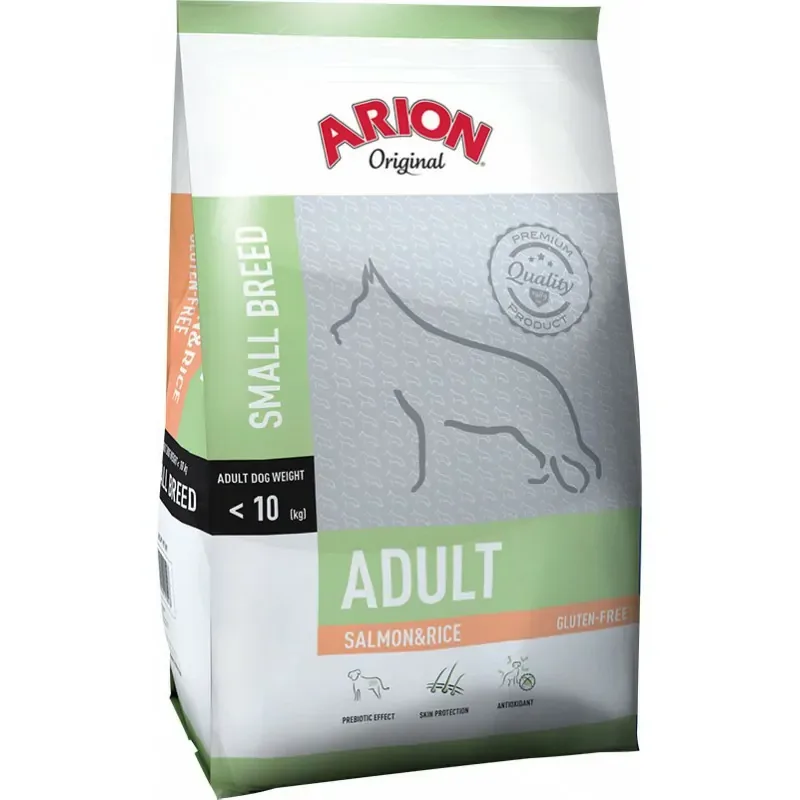 ARION Original pies Adult Small Salmon & Rice 7,5kg