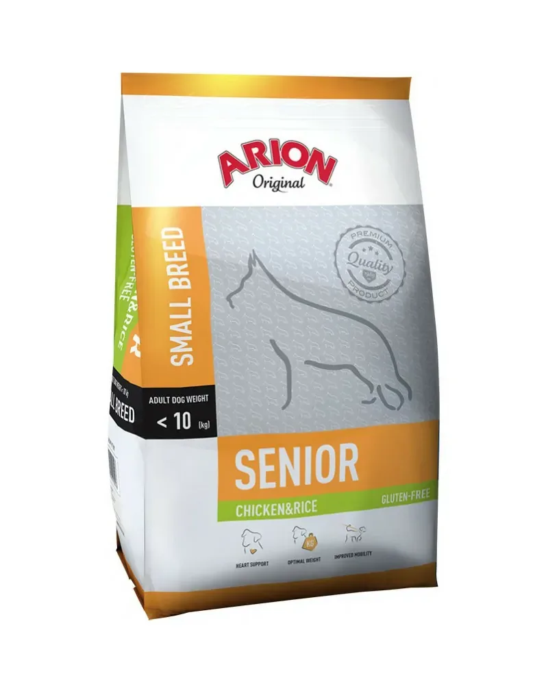 ARION Original pies Senior Small Chicken & Rice 7,5kg