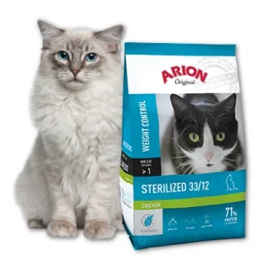 ARION Original Sterilized 33/12 Chicken 7,5kg