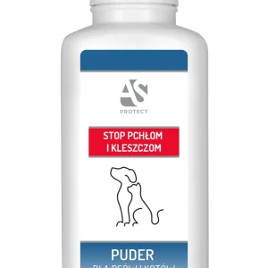 As Professional Puder Ochronny 100g przeciw Kleszczom i Pchłom, Pies i Kot