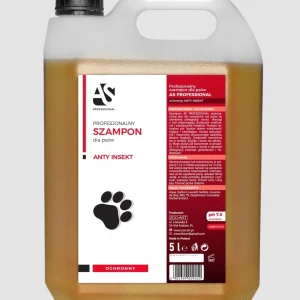 AS PROFESSIONAL Szampon dla Psów Anty Insect 5l