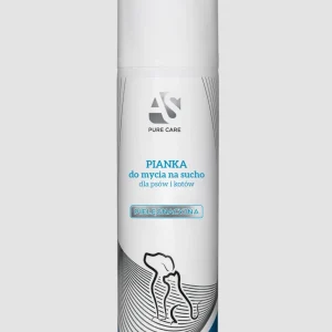 AS PURE CARE PIANKA Do mycia na sucho pies/kot 150 ml.