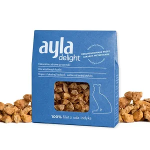 Ayla Cat filet z uda indyka liofilizowany przysmak 28g