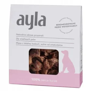 Ayla Liofilizowane Serca Kurze Dla Psa 28g