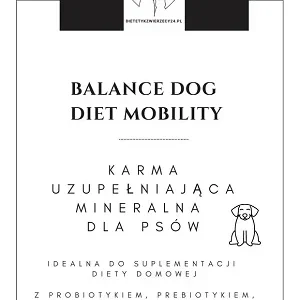 Balance Dog Diet Mobility 100g – preparat mineralno-witaminowy, suplement dla psa