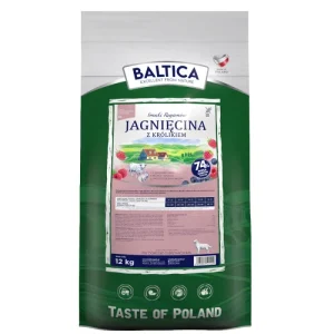 Baltica Jagnięcina z królikiem XL 12 kg – sucha karma dla ras olbrzymich