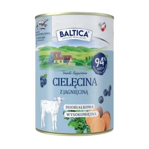 Baltica Karma Mokra Cielęcina z Jagnięciną 400g