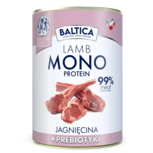 Baltica Karma Mokra Mono Jagnięcina Z Prebiotykami 400g